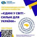 У Києві відбудеться Третя міжнародна зустріч Світового Українства