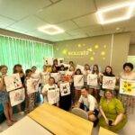У Кривому Розі для молоді Донеччини провели арттерапевтичний захід