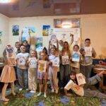 У Хмельницькому для дітей із Донеччини провели артпаті
